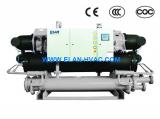 Water Cooled Screw Industrial Chiller,R407C,R134a，380V,415V,460V,UL,CE