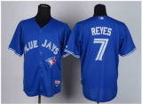 MLB Toronto Blue Jays #7 Jose REYES Blue Jerseys (19 USD)